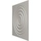 Ekena Millwork 19 5/8in. W x 19 5/8in. H Wade EnduraWall Decorative 3D Wall Panel Covers 2.67 Sq. Ft. WP20X20WDCGH - alternate 2
